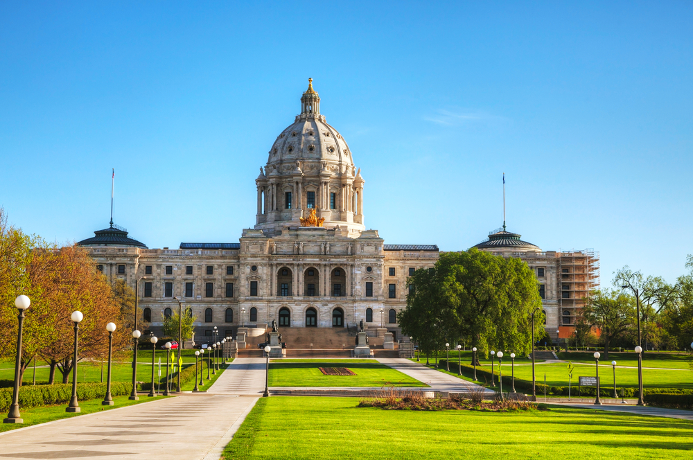 Capitol building in-St. Paul Minnesota USA