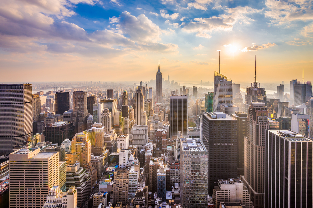 New York USA Skyline