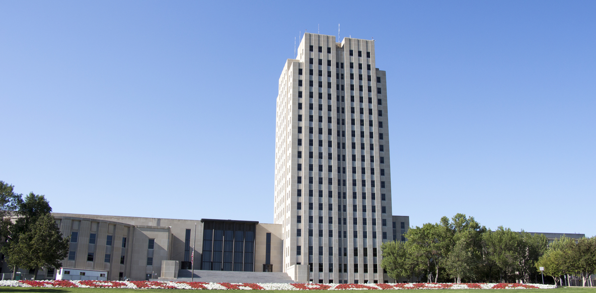 State Capital Bismarck North Dakota USA