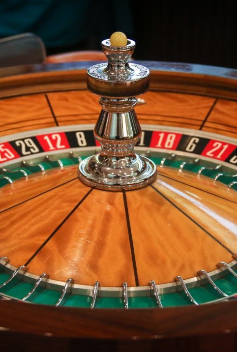 Casino roulette wheel