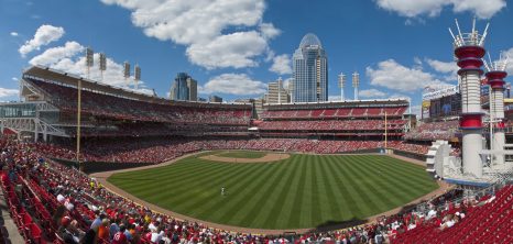 The Great American Ballpark in Cincinnati Ohio USA