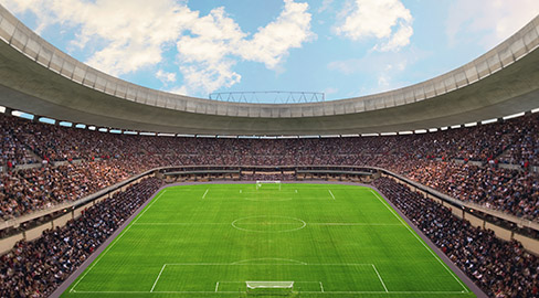 Compare.bet header - a stadium