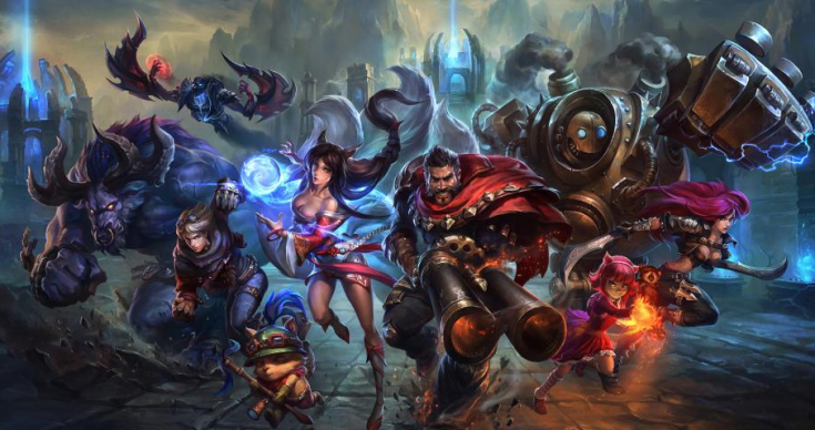 League of Legends Online game Logo