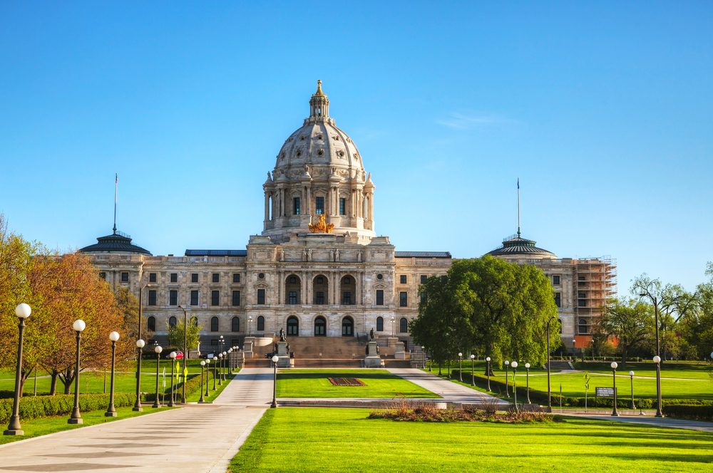 Minnesota Capitol Building in St. Paul