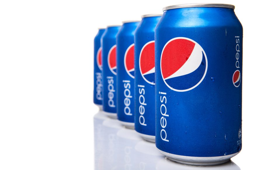 Pepsi cans