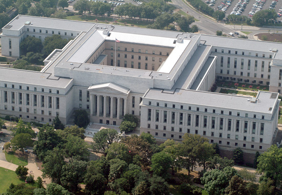 Rayburn Building Aerial View