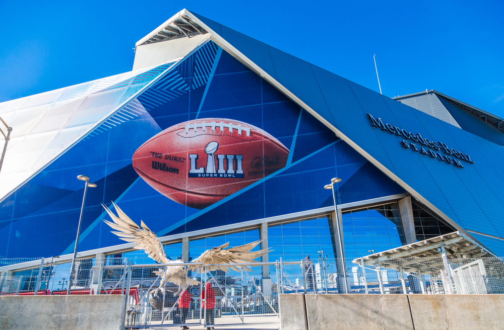 Superbowl LIII will be played at Atlantas Mercedes Benz Stadium