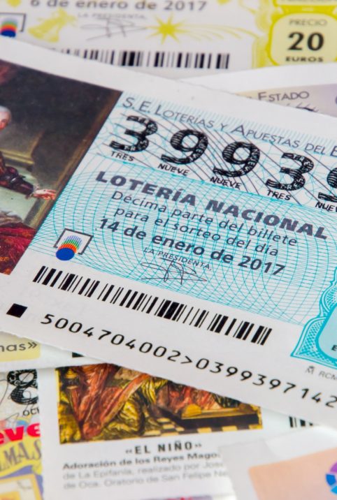 Spanish lottery tickets