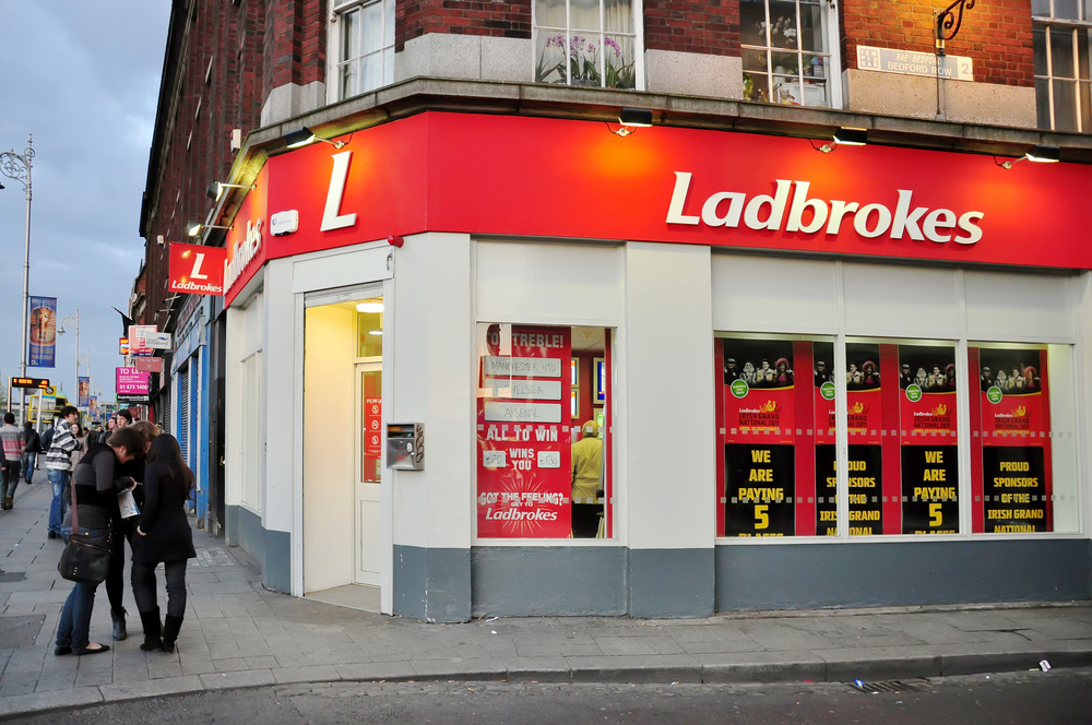 Ladbrokes branch in Dublin