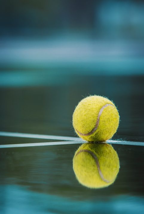 Tennis Court Ball