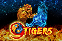 9 Tigers Slot Logo