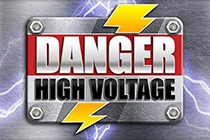 Danger: High Voltage Slot Logo