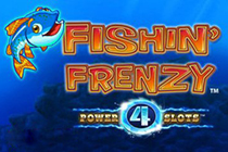 Fishin Frenzy Power 4 Slots Slot Logo