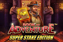 Book of Adventure Super Stake Edition Slot Logo