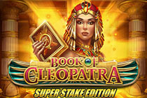 Book of Cleopatra Super Stake Slot Logo