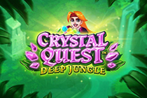 Crystal Quest: Deep Jungle Slot Logo