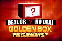 Deal or No Deal Megaways: The Golden Box Slot Logo