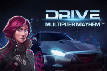 Drive Multiplier Mayhem Slot Logo