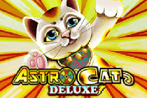 Astro Cat Deluxe Slot Logo