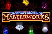 Da Vinci Diamonds Masterworks Slot Logo