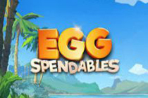Eggspendables Slot Logo