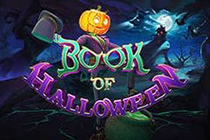 Book of Halloween Slot Logo