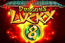 Dragons Lucky 8 Slot Logo