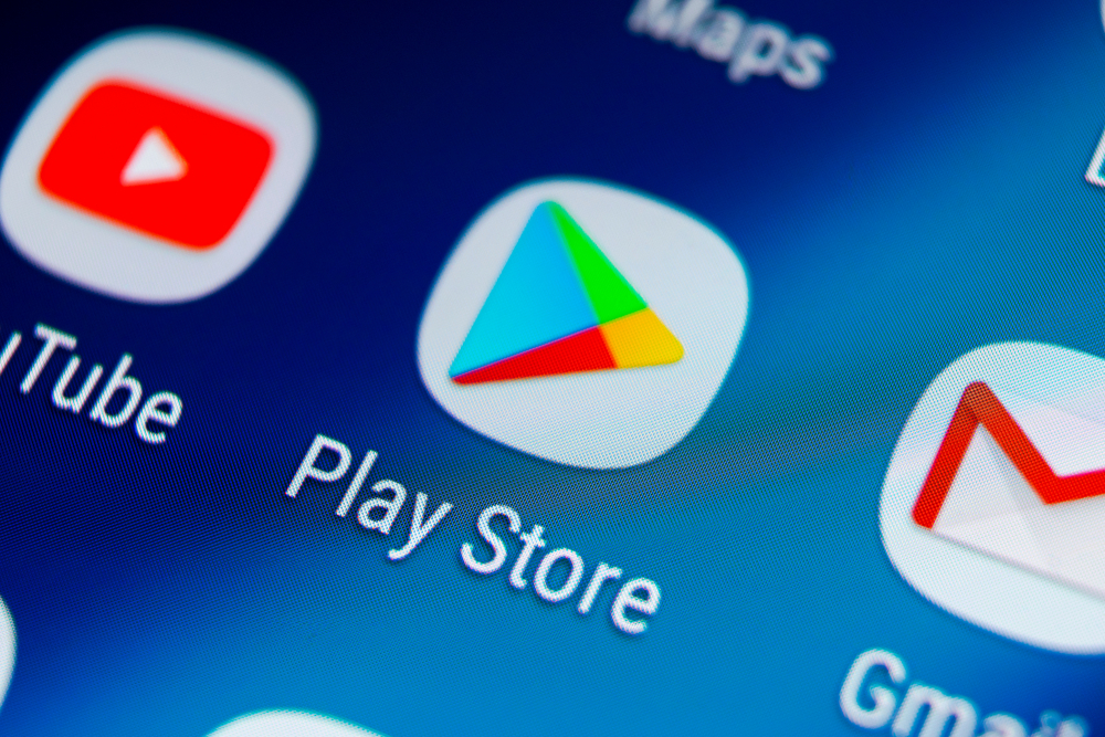 Google Play store icons