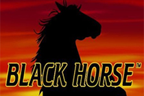 Black Horse Slot Logo