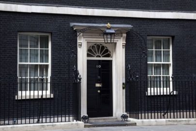 10 downing street the UK prime minister's residence