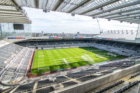 Football Stadium Newcastle upon Tyne England