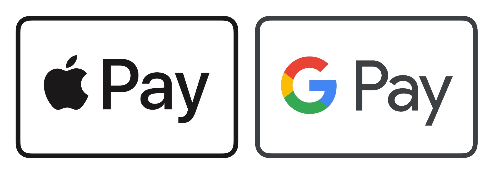 Apple Pay and Google Pay Logos