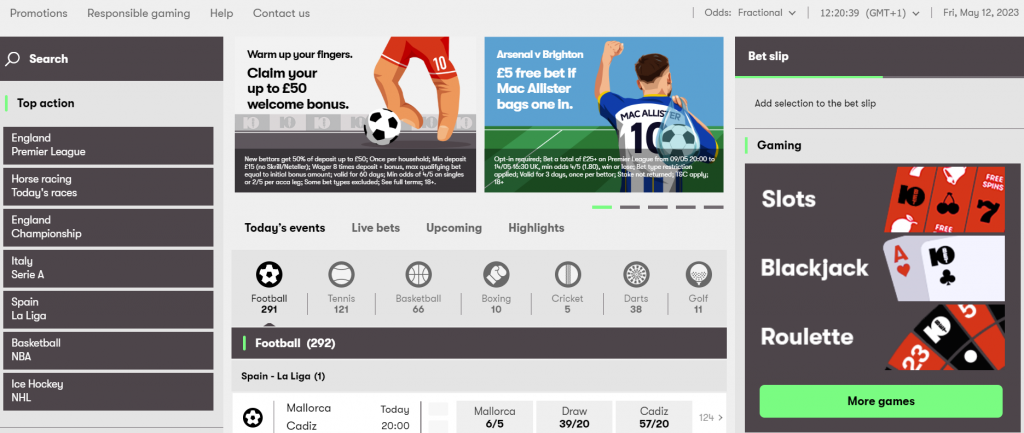 top 10 football betting sites