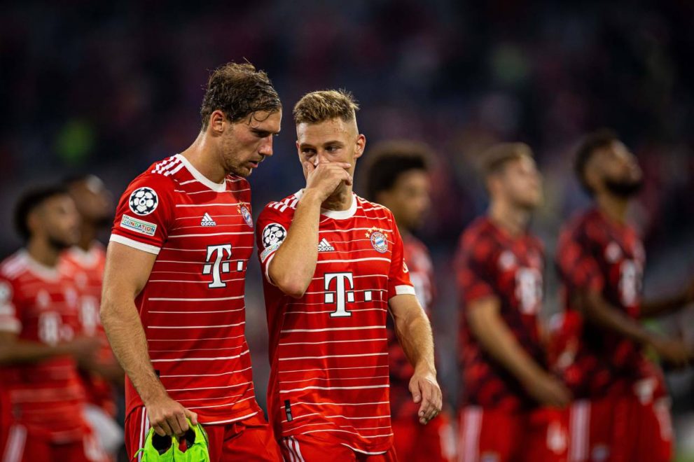 Joshua Kimmich and Leon Goretzka speaking after a match