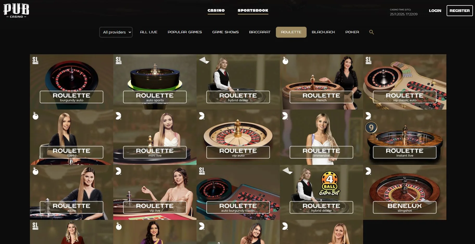Pub Casino Roulette