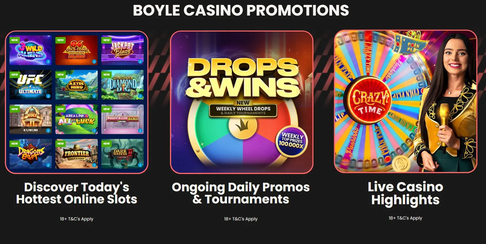 Boyle Casino Promotions