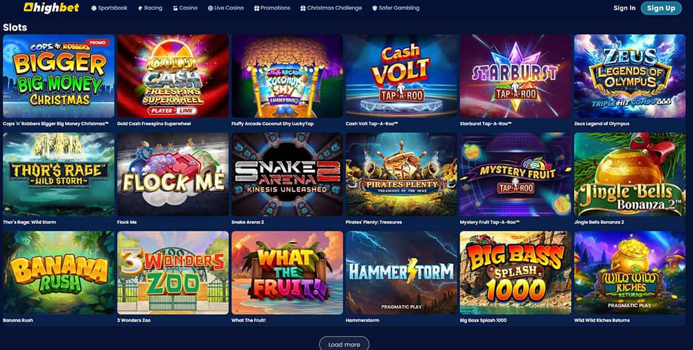 HighBet Casino Slots