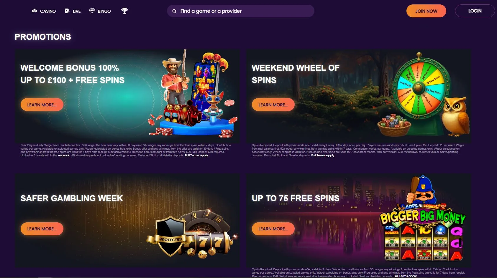 HotWins Casino Promotions