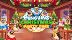 Penguins Christmas Party Time