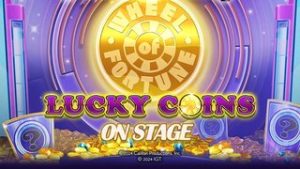 PowerBucks Wheel of Fortune Lucky Coins On Stage