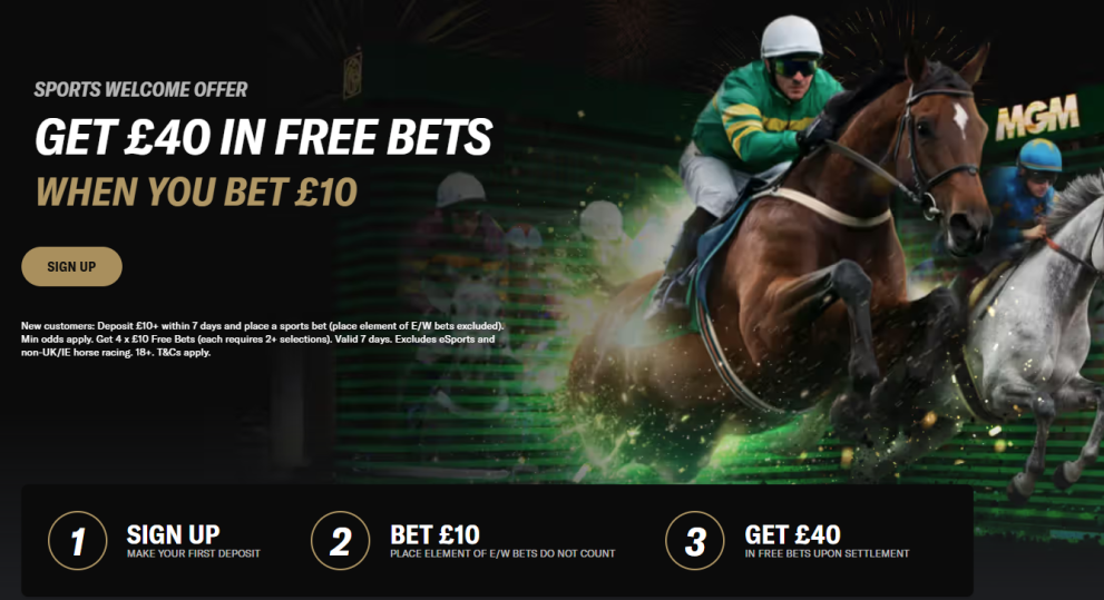 mgm betting offer