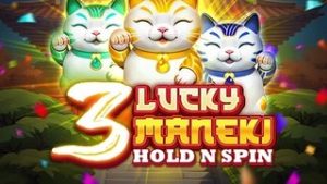 3 Lucky Maneki Hold N Spin