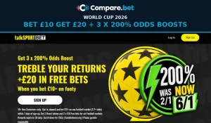 TalkSport World Cup Betting Offer